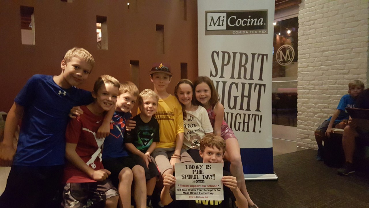 Mosshaven-Sprirt-Day Mosshaven Elementary School- Spirit Night with Mi Cocina
